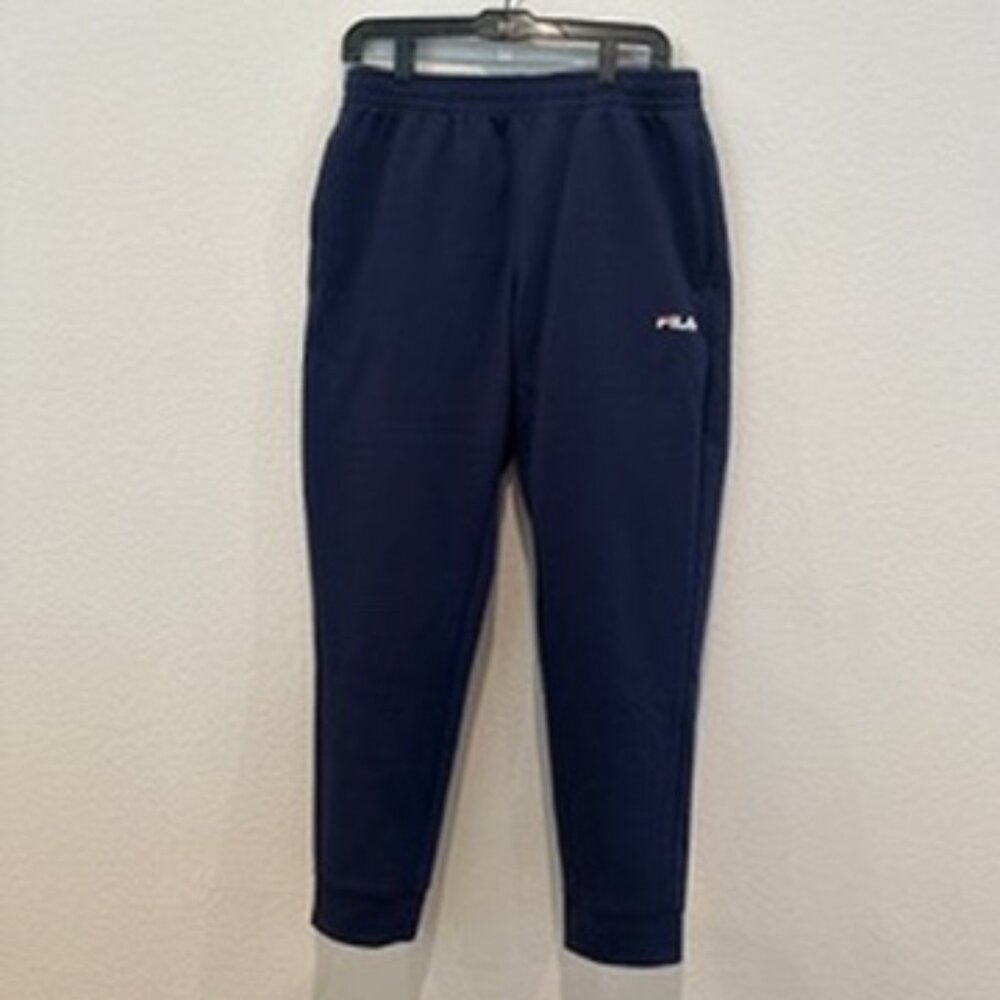 Fila Joggers (Men’s Medium, Navy Blue)
